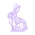 rabbit-8.stl Wall Decoration Rabbit