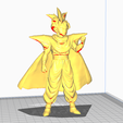 3.png Son Gohan ( with cape) 3D Model