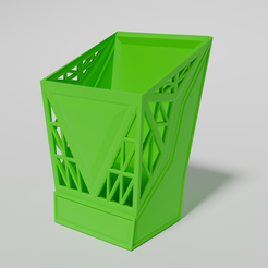 STL file Office pen stand 🏢・3D printing model to download・Cults