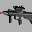 AWCB-BR18-v10-2.png AWBR "Another Weird Bullpup Rifle" AEG Airsoft by BENen 3D