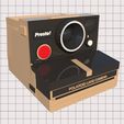 3.jpg Fichier STL Porte-papier hygiénique Polaroid (couvercle*)・Objet pour impression 3D à télécharger