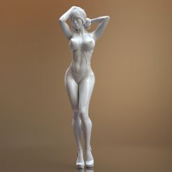 8cloth-b.jpg Archivo STL Chica asiática・Modelo para descargar y imprimir en 3D