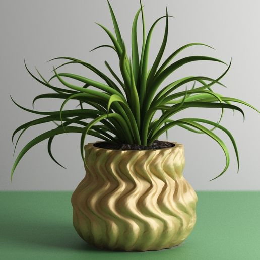 3D Printable Vase - Flower Pot / Planter g302