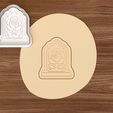 09.jpg Halloween Tombstone Cookie Cutter Set