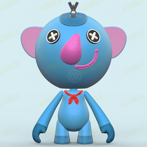 Bobble Head Poppy Poppy Playtime Cute Horror Figures (Doodle Bones)