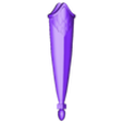 HOD Dagger Scabbard Tip_fixed.stl Daemon Targaryen dagger HOD