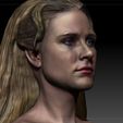 Dolores_0000_Layer 16.jpg 西部世界》中的 Dolores Abernathy 埃文-蕾切尔-伍德半身像