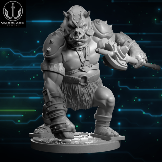 star wars shatterpoint gamorreano 2 presupported included