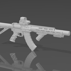 mk474.png 3D printable CMMG MK47 Mutant Escape from Tarkov EFT Gun Model