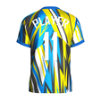 Soccer-Football-Mustard-Yellow-With-Blue-Jersey-Player-11_3.png Fútbol Amarillo Mostaza Con Camiseta Azul Jugador-11 | Marvelous / Clo3d / obj / fbx