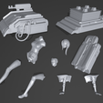 Pieces.png Lucy - STL Cyberpunk Edgerunners Anime Model for 3D Printing 3D print model