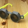 IMG_3911.JPG Free STL file Hex nut glasses・3D printable model to download