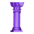 Corinthian Column Capital .stl Capital de la colonne corinthienne - Modèle 3D