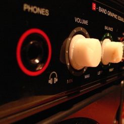 L1060605_display_large_display_large.jpg Free STL file Lasonic Ghettoblaster Volume Knob・3D printer model to download