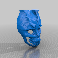 frank-mask-base.png Download free STL file Frank the Bunny Mask • Model to 3D print, AstralProxy