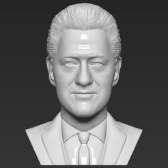 1.jpg Télécharger fichier Le président Bill Clinton fait sauter les formats stl obj prêts pour l'impression 3D • Objet pour imprimante 3D, PrintedReality