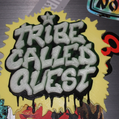 Capture d’écran 2017-10-03 à 16.07.16.png Free STL file A Tribe Called Quest Logo (Art)・Model to download and 3D print, jbrum360