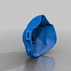 ez_print_mask_base_Large.png Archivo 3D gratis Sistema de máscara y filtro S.A.F.E Covid-19・Modelo de impresión 3D para descargar