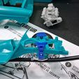 1000000026.jpg Adjustable Front Spindle and Control Arm AMT 1957 Chevy Bel Air Scale Model Parts