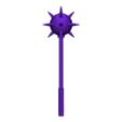 HAWKMAN MALLET.stl STL file Smallville Hawkman Mace・3D printable model to download