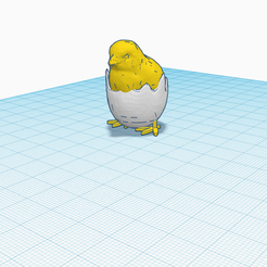 Screenshot-33.png Free STL file hatching easter chick・3D print model to download
