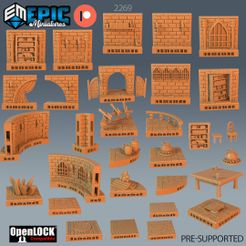2269-Modular-Wizard-Room-Tiles-OpenLOCK-1.jpg Modular Wizard Room Tiles ‧ DnD Miniature ‧ Tabletop Miniatures ‧ Gaming Monster ‧ 3D Model ‧ RPG ‧ DnDminis ‧ STL FILE