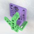 Not_Bowden_8.JPG Stock-ish Extruder Mount for Anet A8 and Alike! (Includes Chain and Mount Or Chainless!)