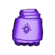 ChaplainLHSFist.stl Hand Factions Pack