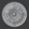 IMAGEN1.jpg PIECE OF MASONRY DECORATION ROSETTE