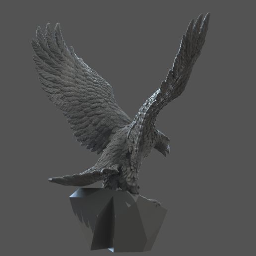 untitled.232.jpg figura águila 3d modelo de impresión 3D