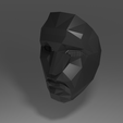 09.png squide game mask - Front Man Mask