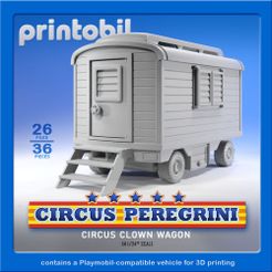 printobil_Circus-Clownswagon-Rear.jpg PRINTOBIL - VAGON PAYASO CIRCO PEREGRINI - DISEÑOS COMPATIBLES PLAYMOBIL PARA CUSTOMIZADORES