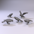 Crows2.png Файл STL Вороны・Модель для загрузки и 3D печати