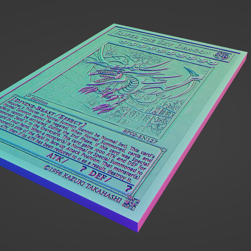 The 3 Egyptian Gods - yugioh STL File for Cults