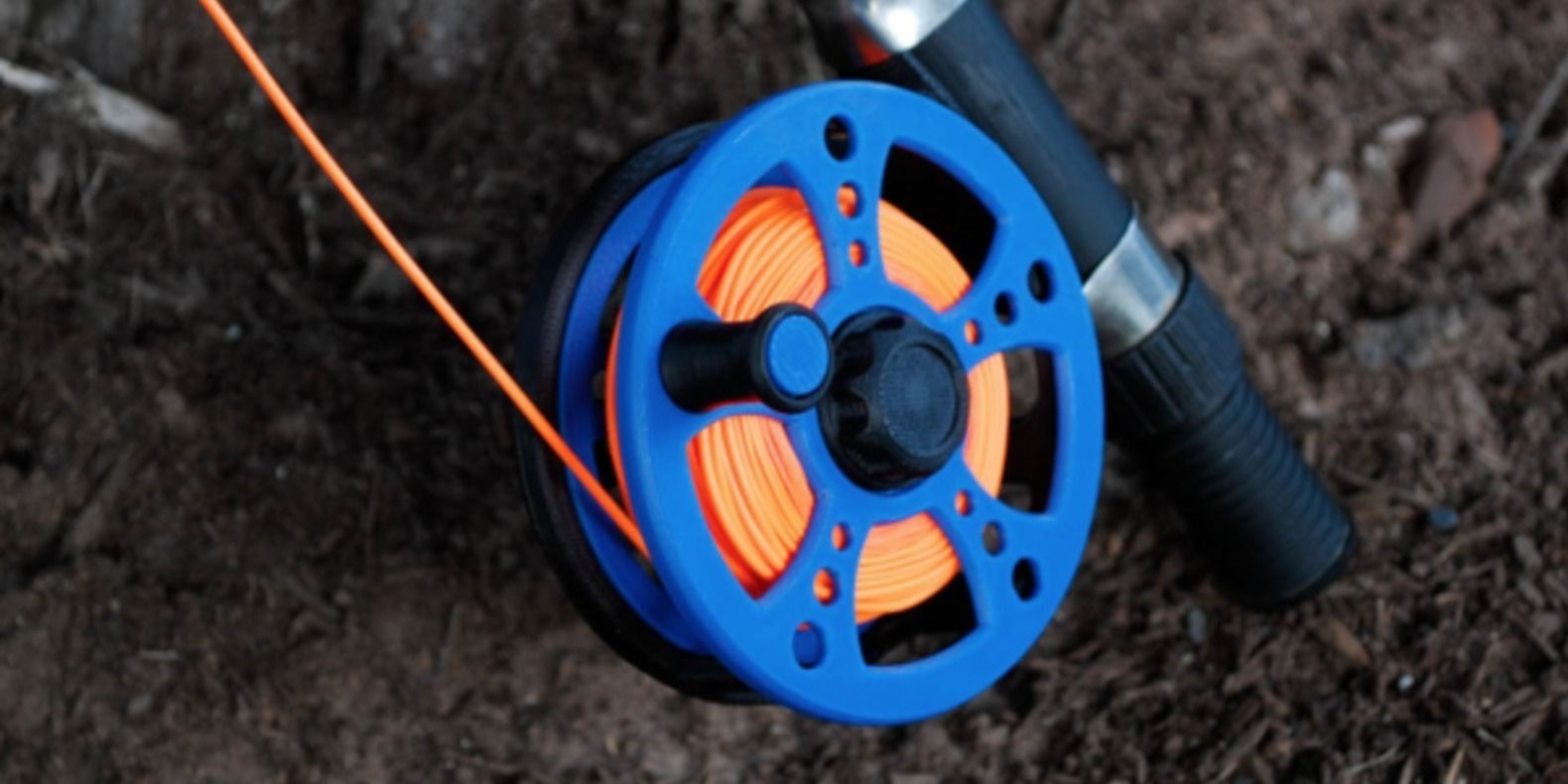 Un moulinet pour pêche à la mouche imprimé en 3D