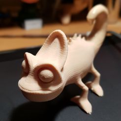 20190909_19361999.jpg Free OBJ file Chameleon・3D printer design to download