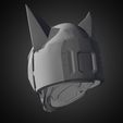 KitsuneHoodBack34LeftHIgh.jpg Destiny 2 Kitsune Warlock Helmet for Cosplay