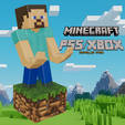 steve-stl-file.png Minecraft Steve Controller Stand STL - Game Controller Display Stand - Desk Gaming Accessoire 3D Modell