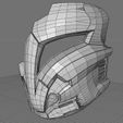 poligon.JPG SWTOR Arcann Mask 3D print model