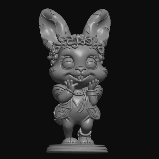 vampire rabbit 3D model