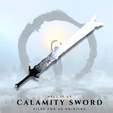 HELL IS US CALAMITY SWORD FILES FOR 3D PRINTING Calamity Sword (Hell is Us)