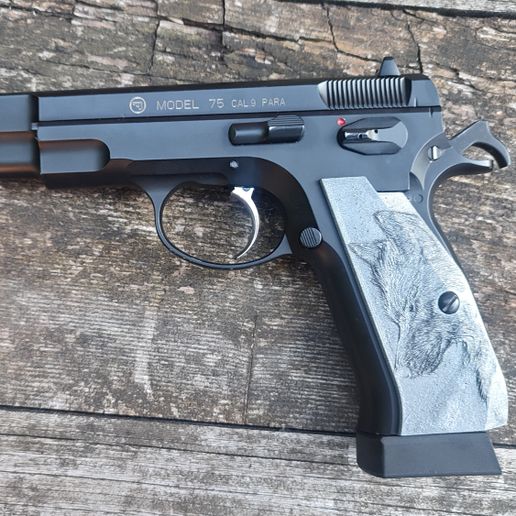 CZ 75 / CZ 85/ CZ SP-01 SHADOW / CZ SHADOW 2 GRIPS WOLF