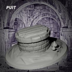 Miniaturepuit.jpg STL-Datei MEDIEVAL | BRUNNEN (28MM|1:56) kostenlos・Design zum 3D-Drucken zum herunterladen