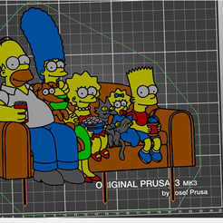 Simpson.png STL file Simpson Family Cake Topper・3D printer design to download, kas_3dmaker