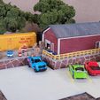 20230318_213800.jpg N Scale Freight Building With Dock