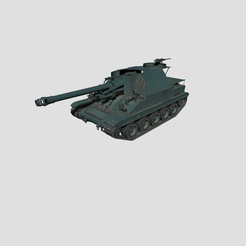 Lorraine_155_mle._50_-1920x1080.png A collection of 3D models of French tank destroyers and self-propelled guns in World of Tanks