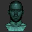 25.jpg Chris Brown bust for 3D printing