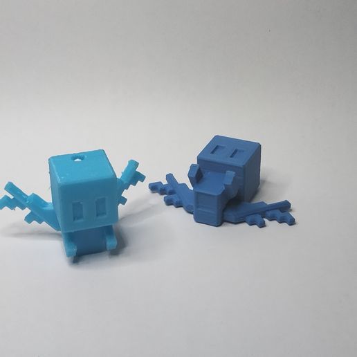 🗝️ Allay keychain to print on site Minecraft・Free STL File for ・Cults