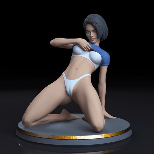 Fichier STL Jill Valentine - FanArt - SFW and NSFW 👧 ・Modèle pour impression 3D à télécharger・Cults