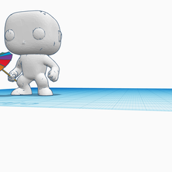 FUNKO-con-paraguas.png Fichier STL FUNKO + parapluie・Design imprimable en 3D à télécharger